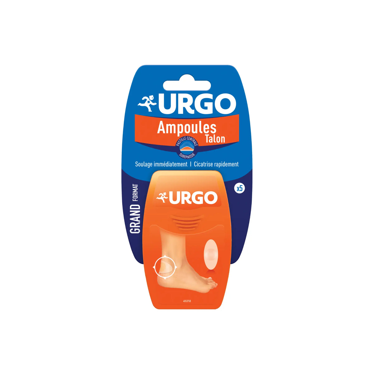 Thickened blister dressings - Urgo Urgo - Large format - box of 5