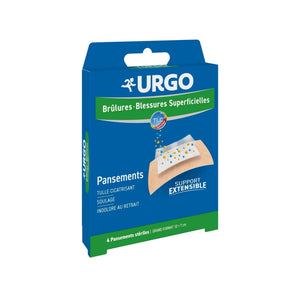 Apósitos elásticos - Quemaduras-Heridas - Urgo Urgo 10x7 caja de 4