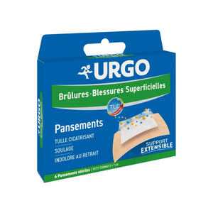 Apósitos elásticos - Quemaduras-Heridas - Urgo Urgo 5x7 caja de 6