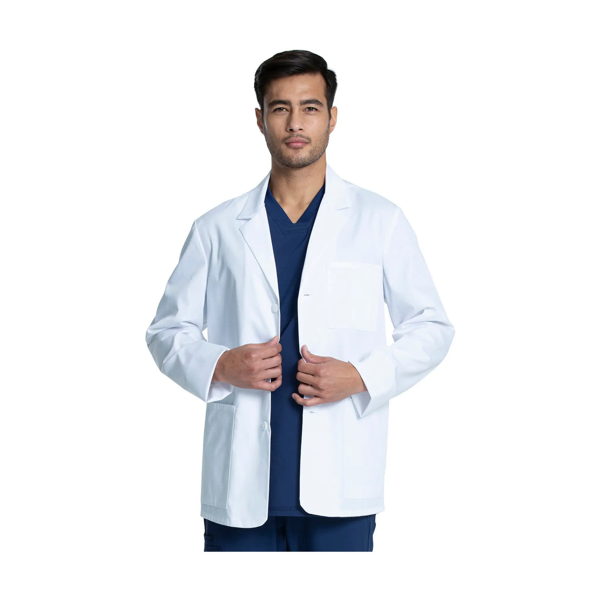 Paris - White medical coat - 76cm - Men - Cherokee Cherokee Medical Uniforms 