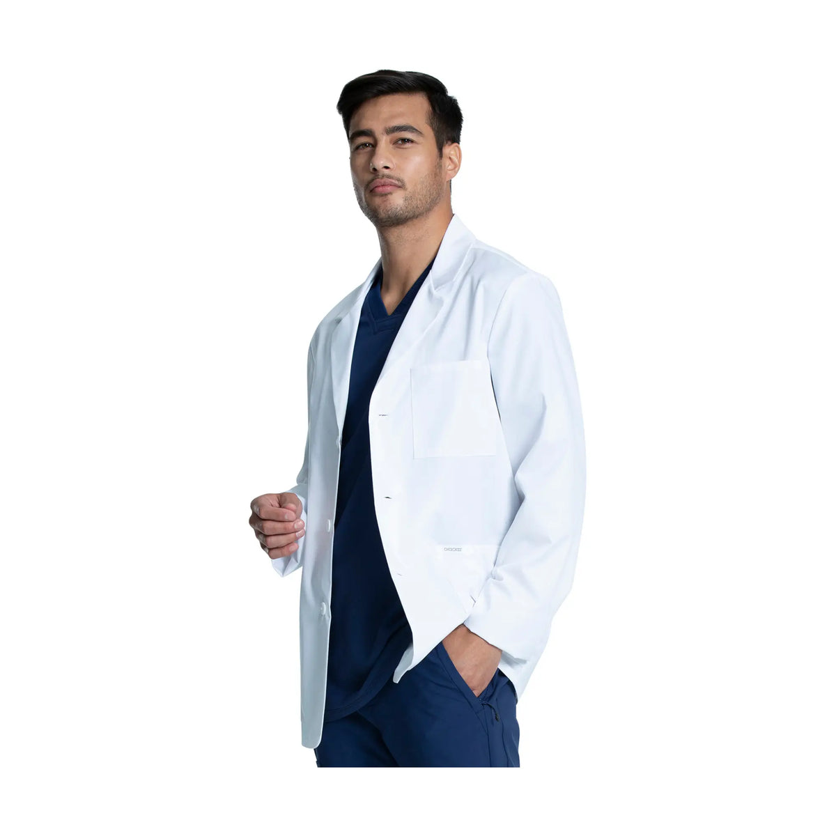 Paris - White medical coat - 76cm - Men - Cherokee Cherokee Medical Uniforms 