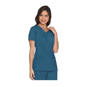 Pau - V-neck wrap tunic - Women - Cherokee Cherokee Authentic Workwear 