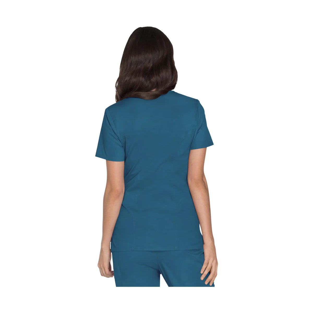 Pau - V-neck wrap tunic - Women - Cherokee Cherokee Authentic Workwear 