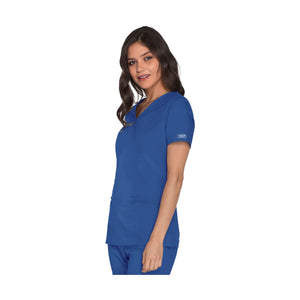 Pau - V-neck wrap tunic - Women - Cherokee Cherokee Authentic Workwear 