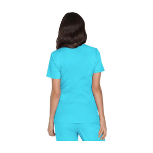 Pau - V-neck wrap tunic - Women - Cherokee Cherokee Authentic Workwear 