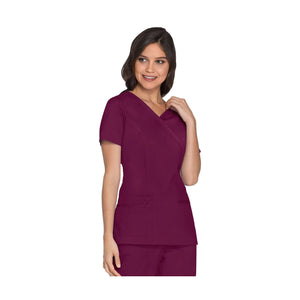 Pau - V-neck wrap tunic - Women - Cherokee Cherokee Authentic Workwear 