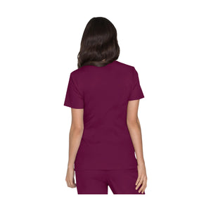 Pau - V-neck wrap tunic - Women - Cherokee Cherokee Authentic Workwear 