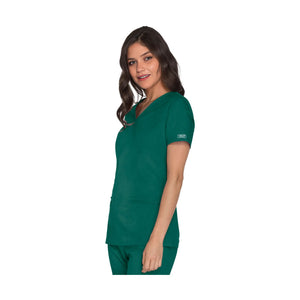 Pau - V-neck wrap tunic - Women - Cherokee Cherokee Authentic Workwear 