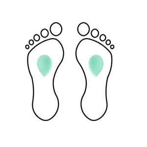 Metatarsal Pad - Drop Shape - ARC - Shore 25-35 - Green - My Podologie