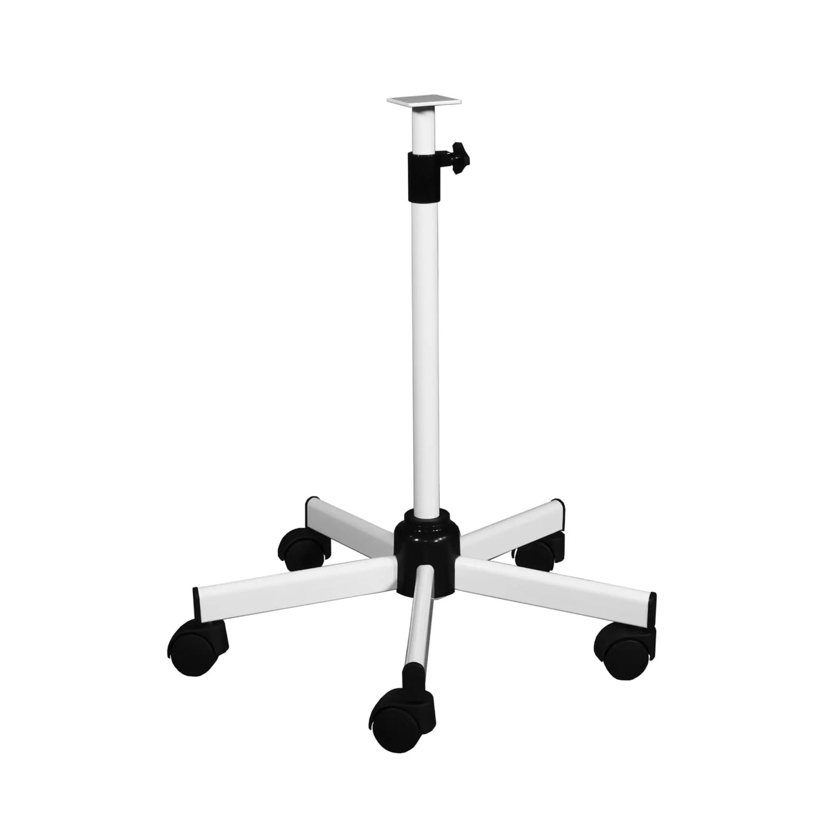 Telescopic Rolling Foot (2 sizes) - LID LID 90-130-cm-White-Weighted-No-wheels-with-brakes