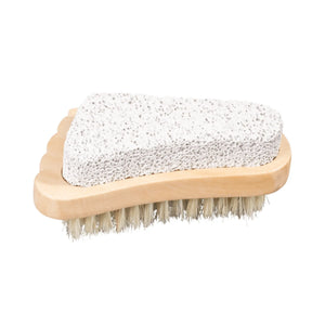 Pumice stone with brush - Foot shape - Ruck