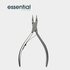Pince à ongles - Acier inoxydable - Finition satinée - 13 cm - Coupe droite - Mors plats 18 mm - Essential by My Podologie