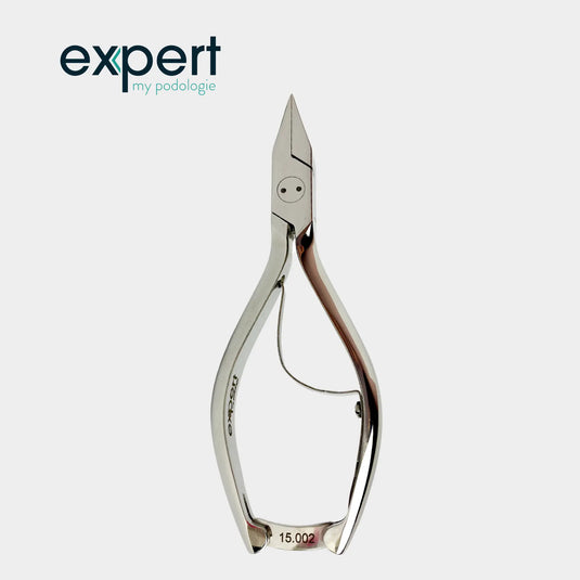 Nail pliers - Straight cut - 20 mm - Flat jaws - 13 cm - Stainless steel - Expert by My Podologie