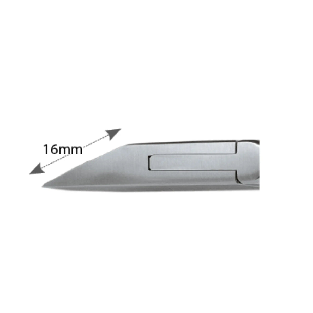 Nail pliers - Straight cut - Fine jaws - 13 cm - Aesculap - HF479R