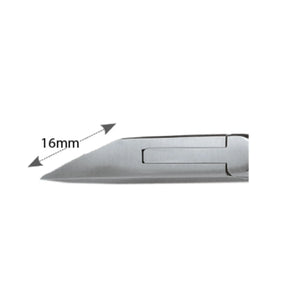 Alicate para uñas - Corte recto - Bocas finas - 13 cm - Aesculap - HF479R