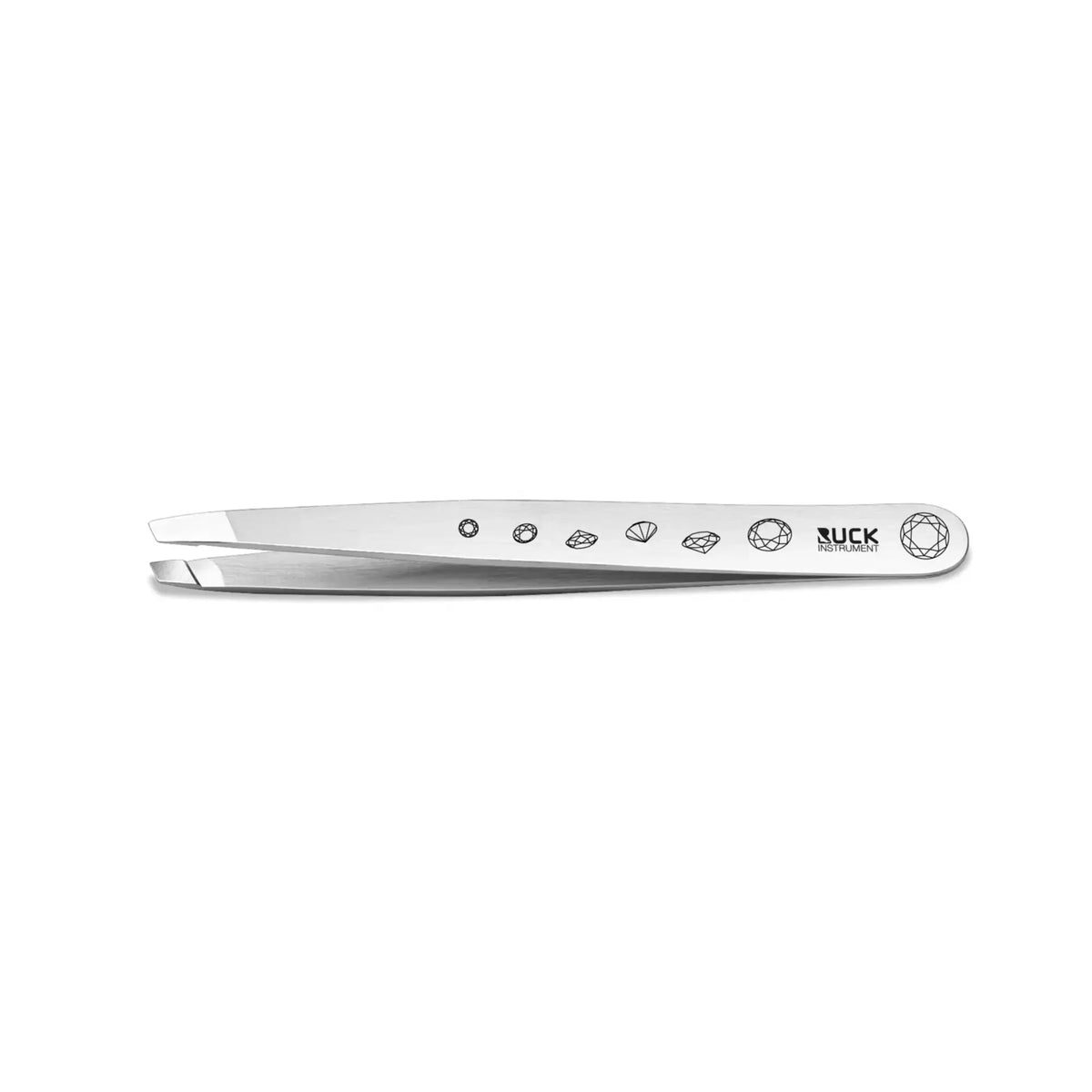 DiamondGrip Beveled Tweezers - Length: 9.5 cm - Cutting edge: 3 mm - Ruck Ruck 