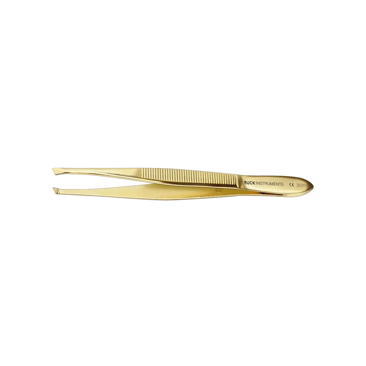 Gold tweezers - Length: 9 cm - Cutting edge: 2 mm - Ruck Ruck 
