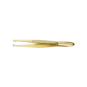 Pinzas doradas - Largo: 9 cm - Filo: 2 mm - Ruck Ruck 