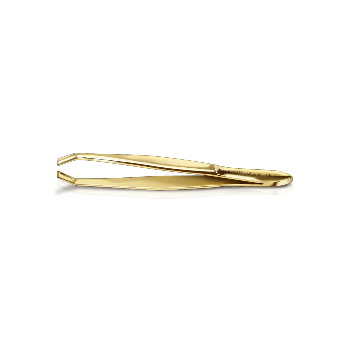 Gold tweezers - Length: 9.5 cm - Cutting edge: 3 mm - Ruck Ruck 