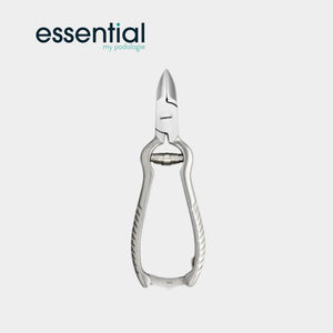 Nail pliers - Stainless steel - Matte finish - Concave cut - Tapered jaws - 14 cm - Essential by My Podologie Essential 