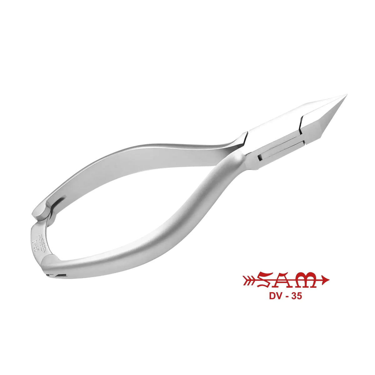 Nail pliers - Stainless steel - Satin finish - Straight cut - Flat jaws - 13.5 cm - Sam Sam 