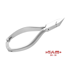 Nail pliers - Stainless steel - Satin finish - Straight cut - Flat jaws - 13.5 cm - Sam Sam 