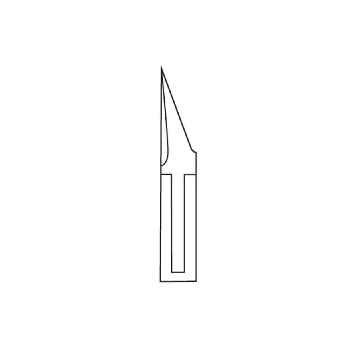 Nail pliers - Stainless steel - Satin finish - Straight cut - Dead tapered - 13.5 cm - Sam Sam 