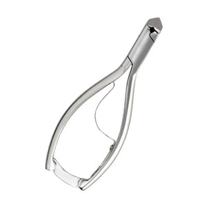 Pince à ongles - Coupe concave - 12,5 cm - Mors obliques - Inox - Elibasic - My Podologie