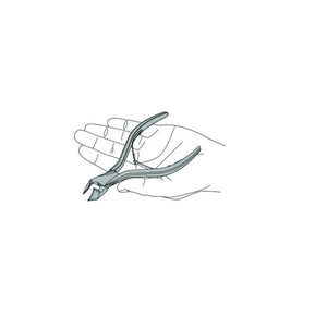 Nail pliers - Concave cut 20 mm - 14 cm - Ruck Ruck