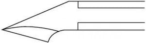 Nail pliers - Straight cut - Tapered jaws 10 mm - 11.5 cm - Aesculap - HF465 Aesculap