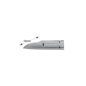 Nail pliers - Straight cut - Flat jaws - 13 cm - Aesculap - HF478R Aesculap
