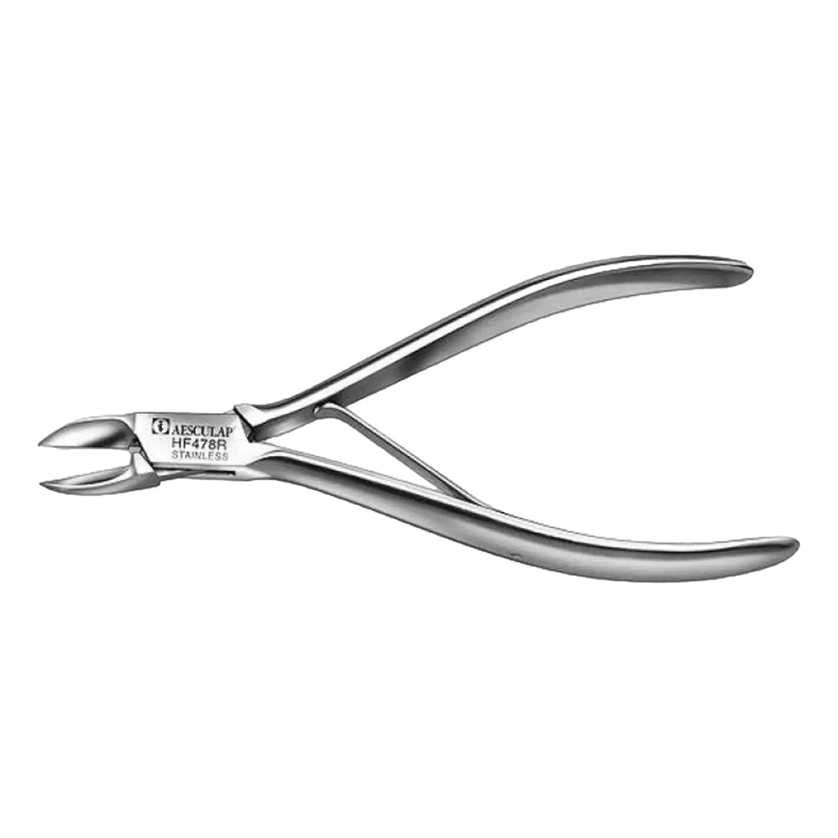 Nail pliers - Straight cut - Flat jaws - 13 cm - Aesculap - HF478R - My Podologie