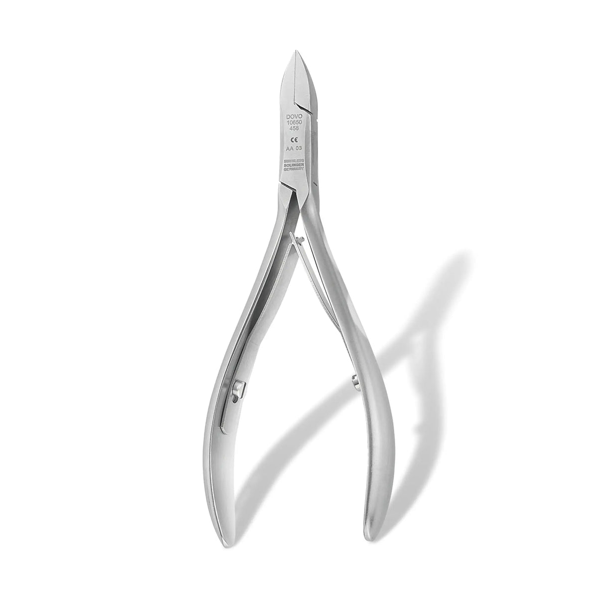 Nail pliers - Straight cut - Flat and thin jaws - 10.5 cm - Dovo - My Podologie