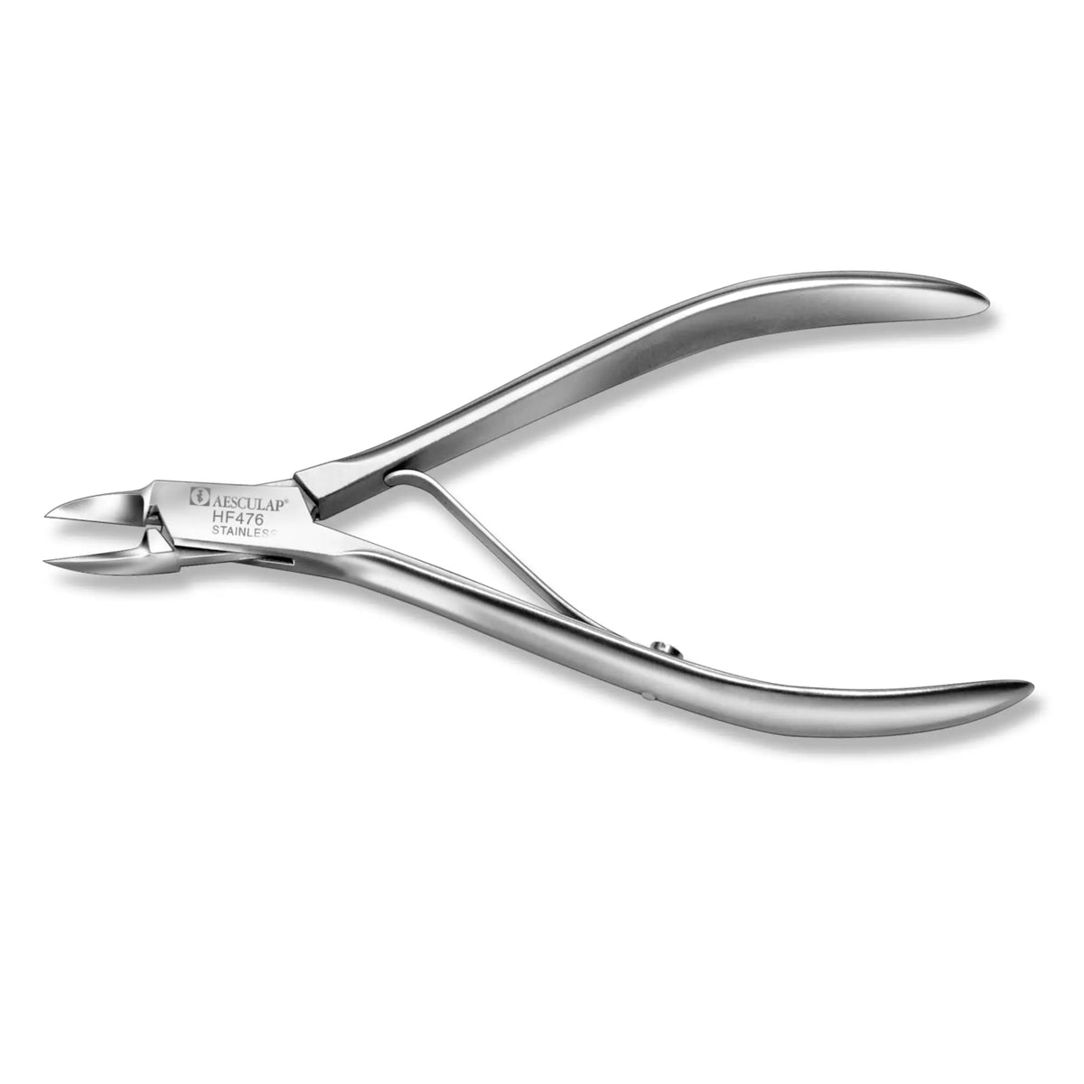 Alicates para uñas - Corte recto en punta - Bocas planas - 11,5 cm - Aesculap - HF476 Aesculap