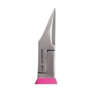 Alicate para uñas ergonómico - Fucsia - Corte recto - Mordazas cónicas - 13 cm - Acero inoxidable - Akori - My Podologie