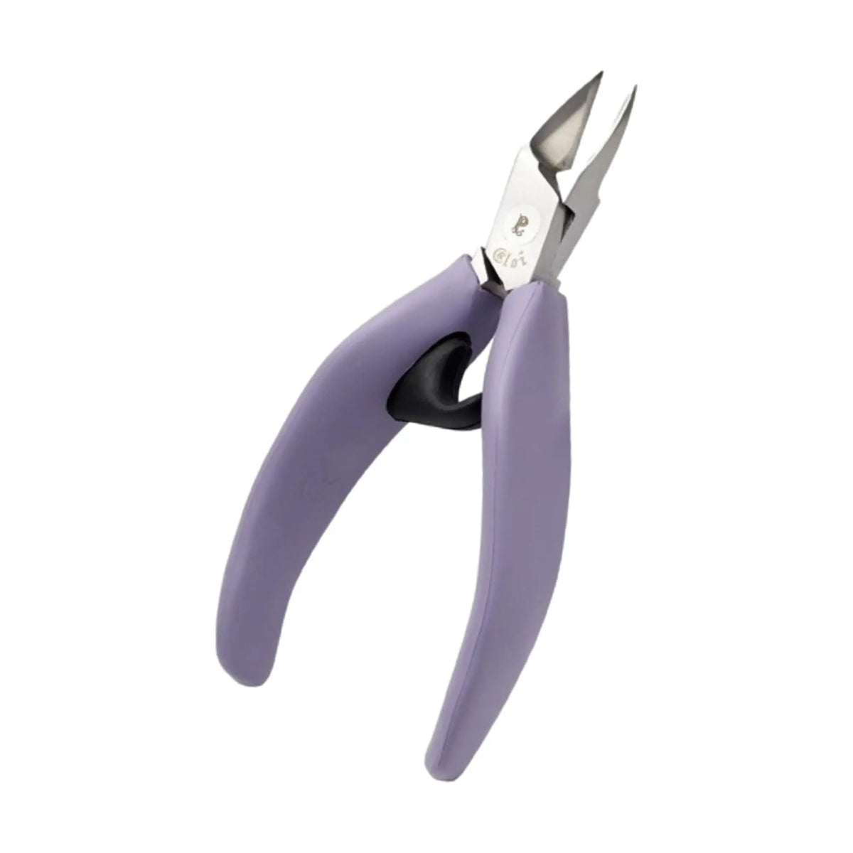 Ergonomic nail pliers - Violet - Straight cut - Wide tapered jaws - 13 cm - Stainless steel - Akori - My Podologie
