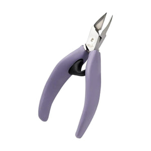 Alicates para uñas ergonómicos - Violeta - Corte recto - Bocas cónicas anchas - 13 cm - Acero inoxidable - Akori - My Podologie