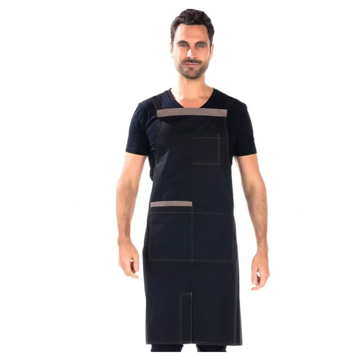 Pistachio - Apron - Sleeveless - Mixed - 95 cm - One Size My Podologie Twill-Black-Taupe
