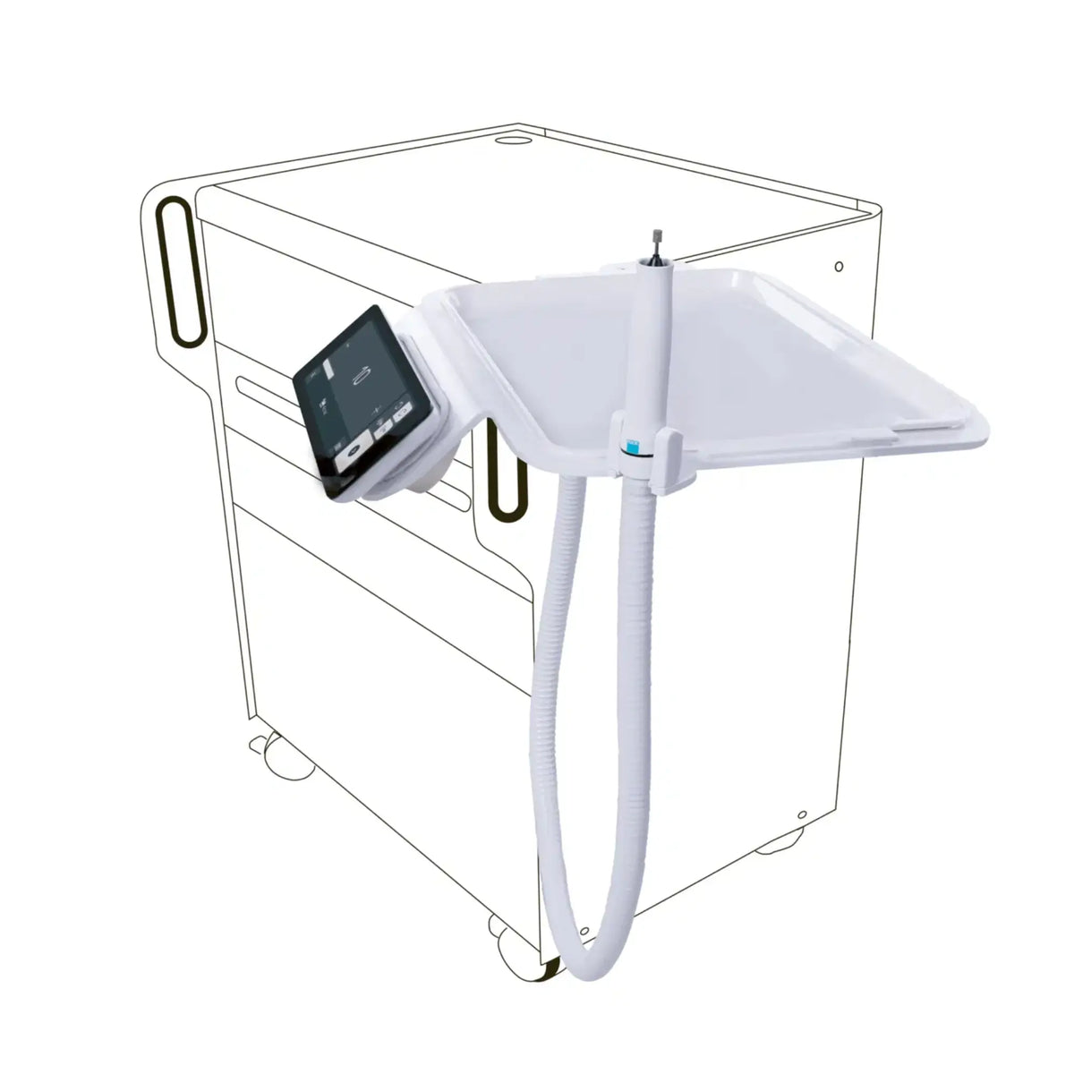 Instrument Tray with Display Stand - Podolog Nova Pro Ruck 