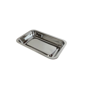 Rectangular stainless steel tray - 6 dimensions My Podiatry 
