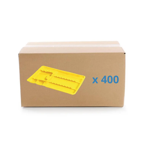 Single-use care trays with compartments - 3 formats - Box of 400 My Podologie 