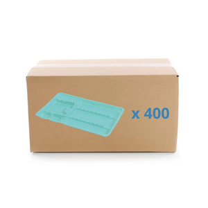 Single-use care trays with compartments - 3 formats - Box of 400 My Podologie 