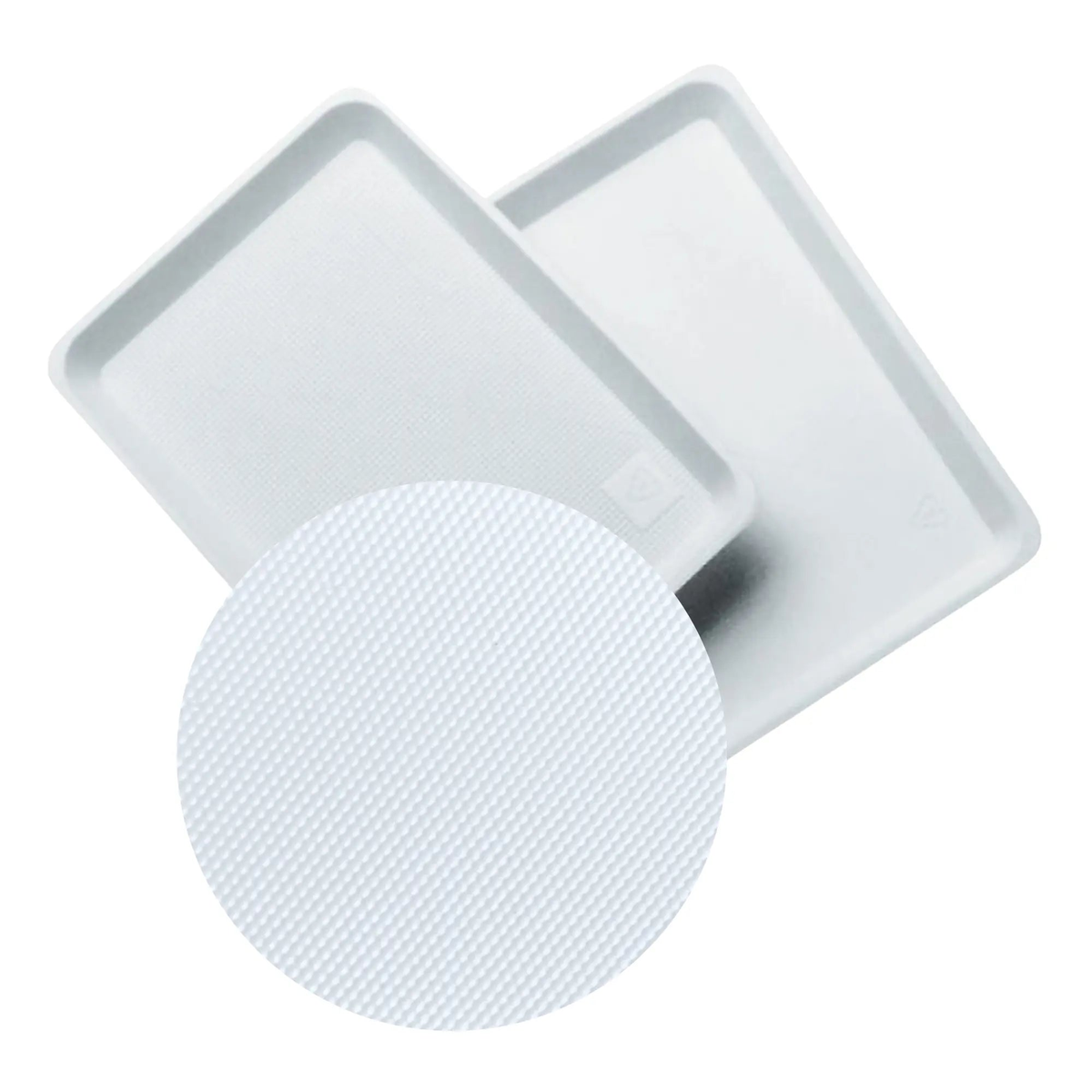 50 single-use care trays with smooth or structured bottoms - 5 formats My Podologie 