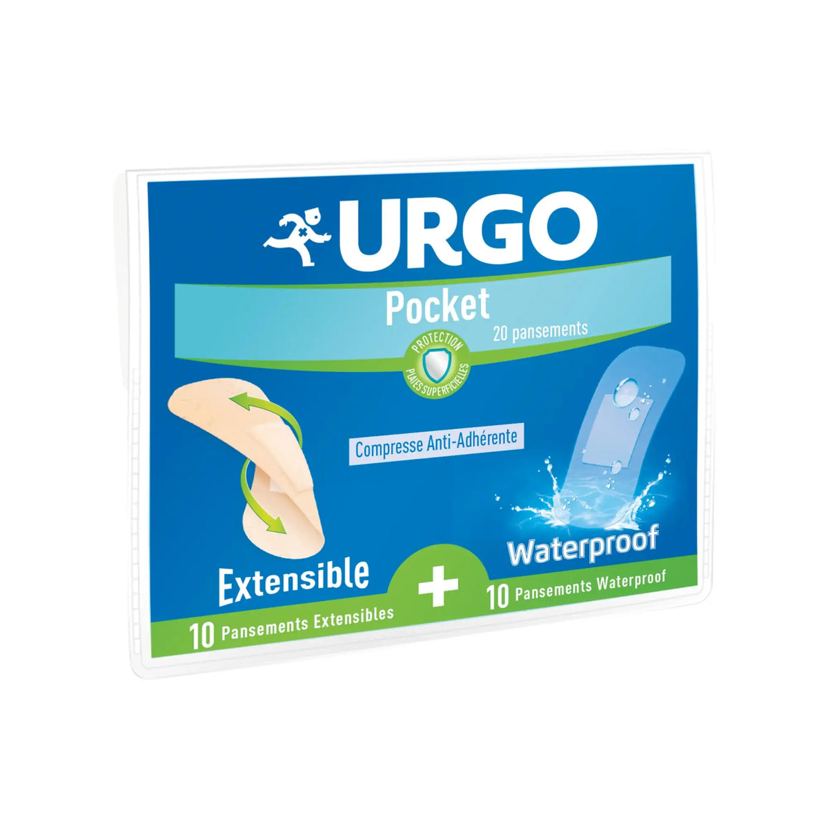 Pocket pouch - box of 20 dressings - Urgo Urgo 