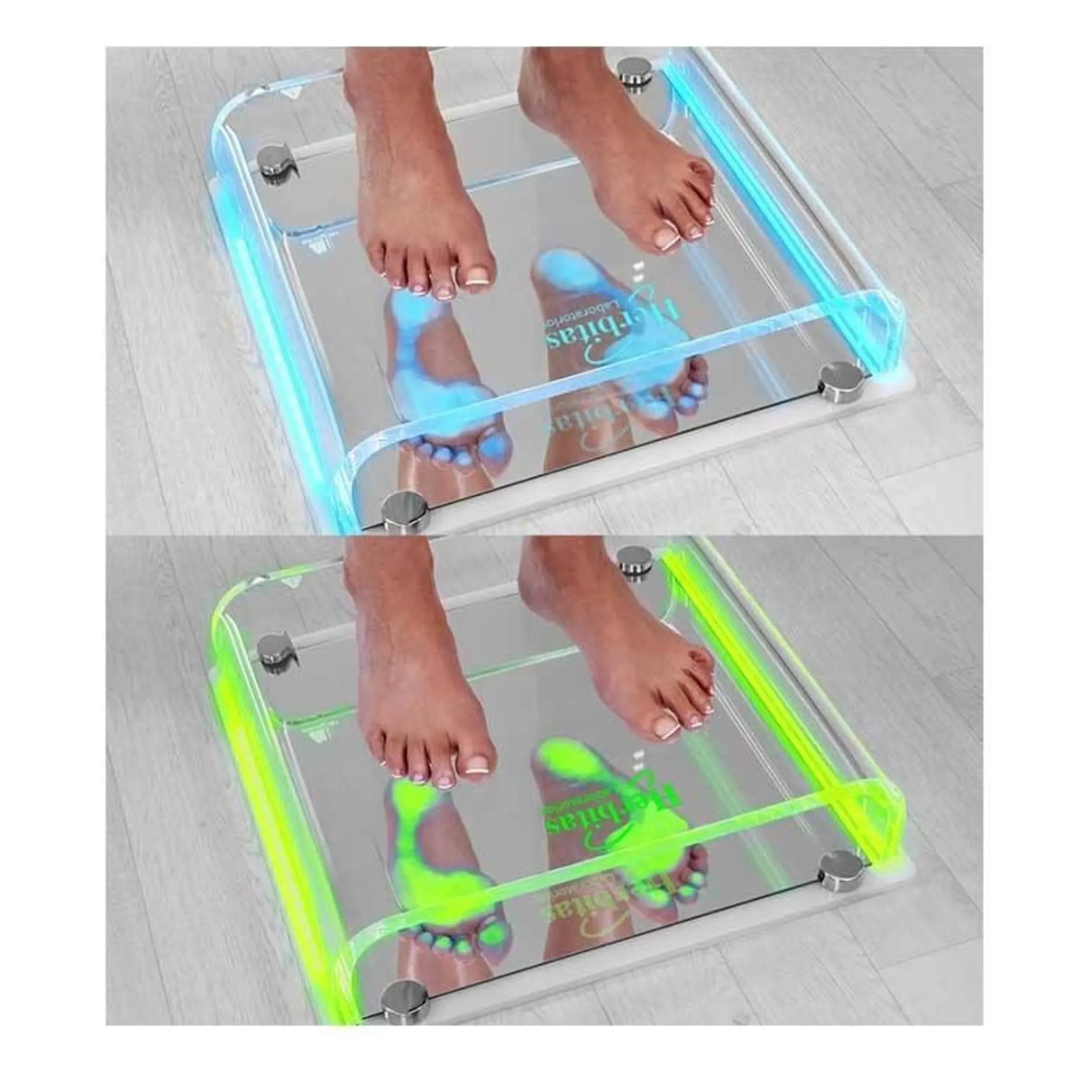 LED color podoscope