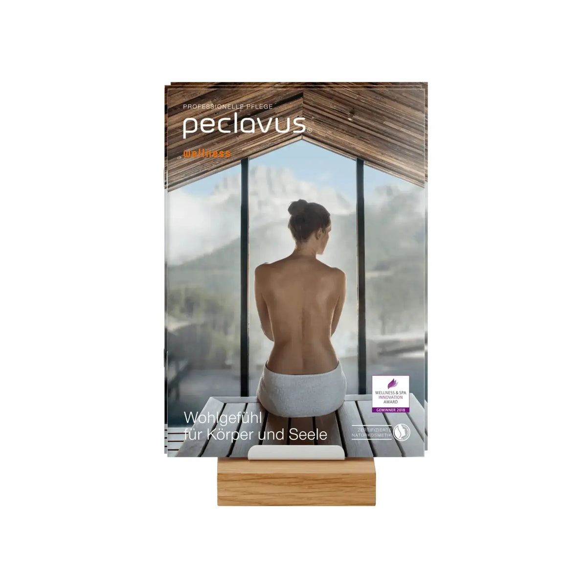 Brochure Holder for Wooden Pedestal - Ruck Ruck 