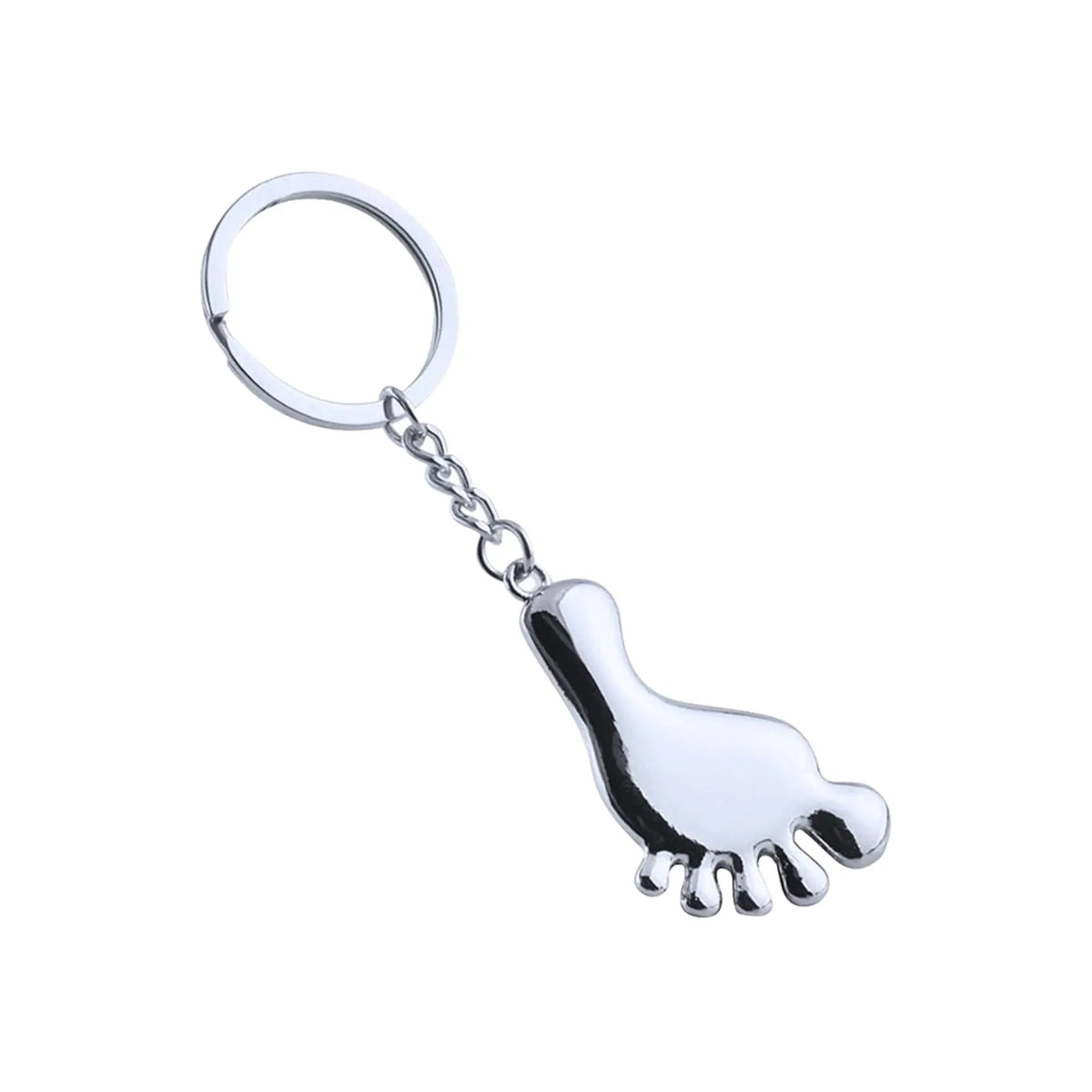 Alloy key ring - foot shape - My Podologie My Podologie 