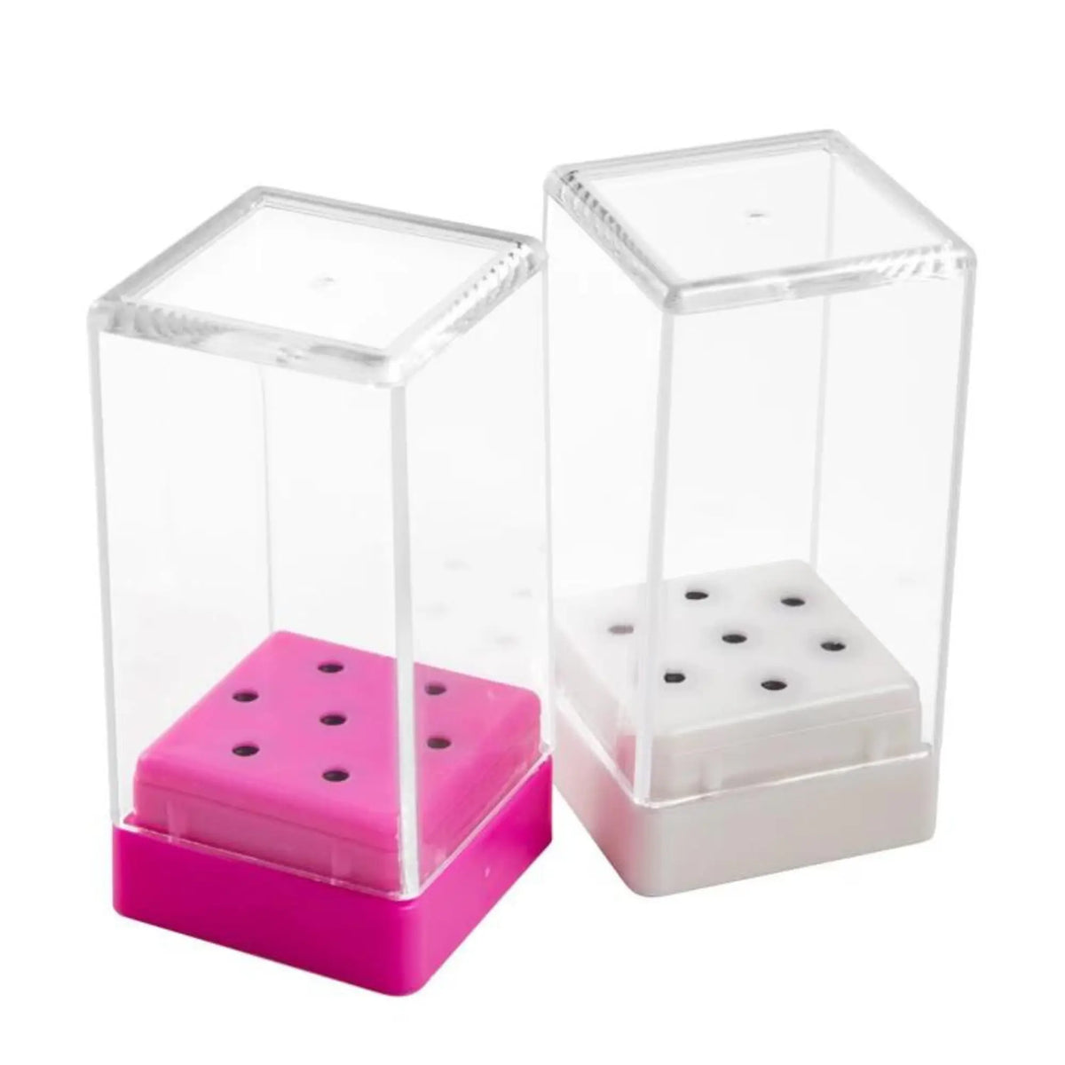 Plastic strawberry holder - 7 acrylic holes - My Podologie