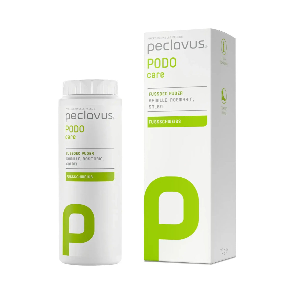 Deodorant powder for feet - 70g - Peclavus Peclavus 