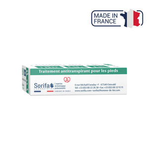 Antiperspirant treatment powder for feet - Sudine Laboratoire Sorifa 